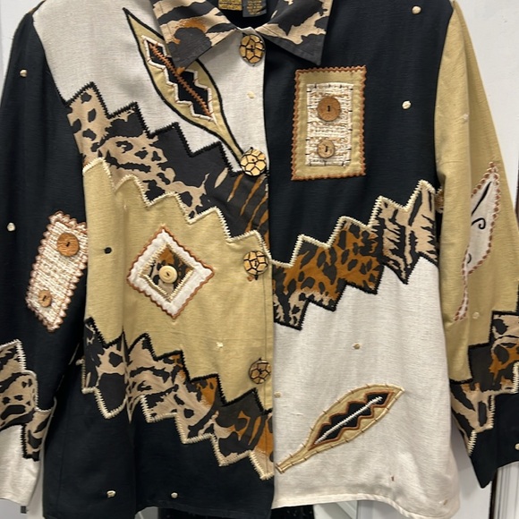 Safari Jacket Size Medium, New - Picture 4 of 12